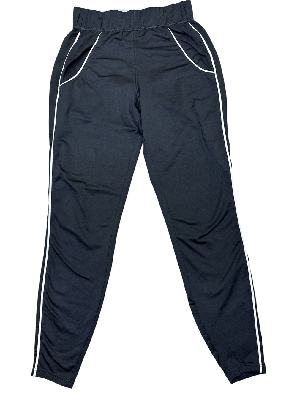 Gymshark Recess Joggers Women’s XS Black Fold Over Waist Pockets High Rise